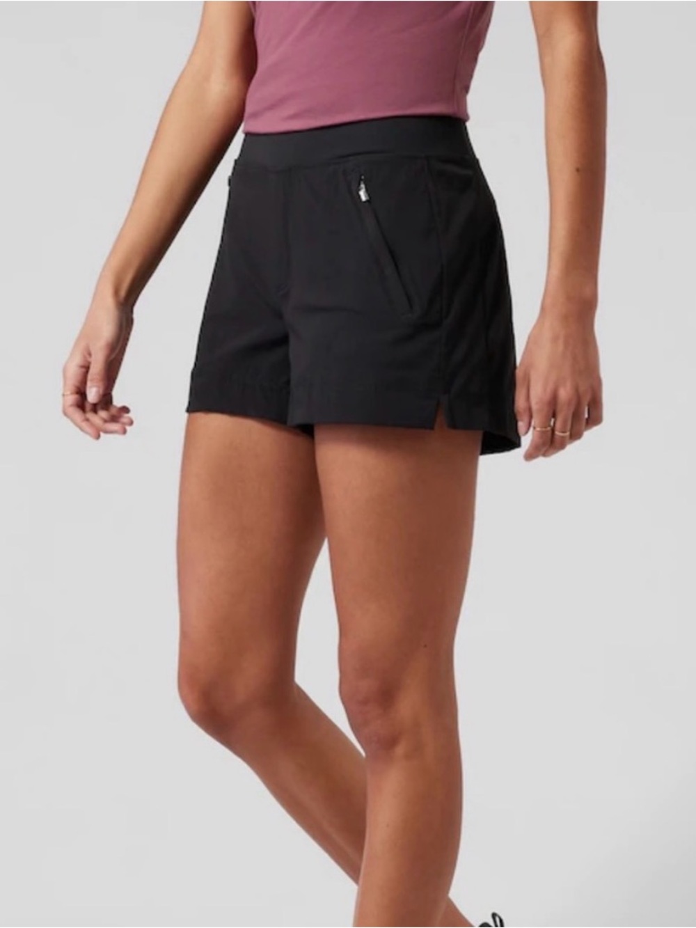Athleta Black Trekkie North Shorts